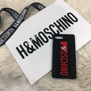 H&M Moschino case and bag